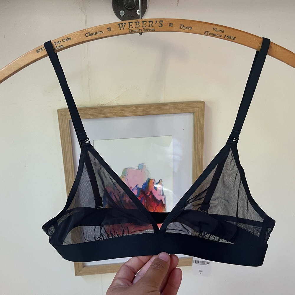 Mac Wireless Unlined Mesh Bralette